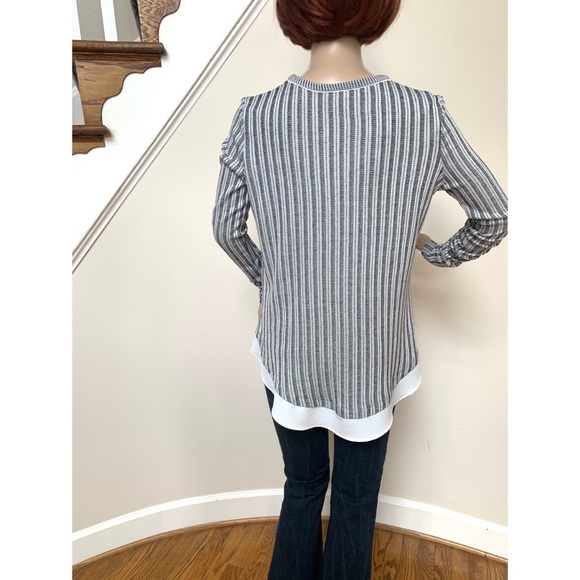 Zara striped “I Told You So” long sleeve top, S - Picture 10 of 15